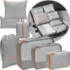 7er Set praktische Reiseorganizer - Ordnung und Übersicht Produktbild-Vorschau 1