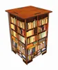 Werkhaus Photohocker Bücherregal Motiv stabiler Sitzhocker Produktbild-Vorschau 1