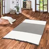 Designer Teppich Beidseitig Ethno Kelim Grau Schwarz Lines, Produktbild-Vorschau 1