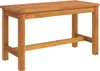 A wooden garden bench on a white background. Anteprima dell’immagine prodotto