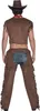 y Cowboy Kostüm braun-rot - M Produktbild-Vorschau 3