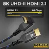 deleyCON 8K HDMI 2.1 Kabel 2m gewinkelt (270° Grad Winkel) Produktbild-Vorschau 3