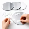 4er Set Klebespiegel Rund Ø 15 cm aus Glas Selbstklebende Produktbild-Vorschau 2