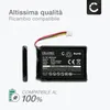 subtel 1x Batteria per Navigatore GPS Compatibile con Anteprima dell’immagine prodotto 4