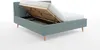 Doppelbett Estee 160x200cm mit Stauraum - Eisblau/Eiche Produktbild-Vorschau 9