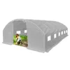 4iQ Gewächshaus Folientunnel 3x6m Grau 19 mm Produktbild-Vorschau 5