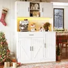 Flieks Cuisine Armoire haute avec Led et fonction de Voir les images du produit 3