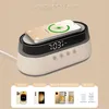 Bluetooth Lautsprecher, 6-in-1 Kabellose Ladestation, Uhr, Produktbild-Vorschau 3
