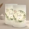 MeinBaby123® 10 Stück Windlicht Tischdeko Taufe | Tauben Produktbild-Vorschau 1