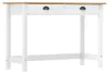 vidaXL Konzolový stolek Hill se 2 zásuvkami 110x45x74 cm Náhled obrázku produktu 7
