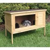Kerbl Clapier pour rongeurs Buddy 116x52x82 cm Bois lasuré Voir les images du produit 2