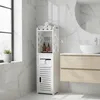 Stojící koupelnová skříňka jako vysoká skříňka 80 cm, Náhled obrázku produktu 4