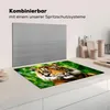 KitchenYeah© Herdabdeckplatte Tiger - Kopf - Wald , Produktbild-Vorschau 3