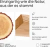 LAMO Manufaktur Wandregal Holz Baumkante  |  Regal Farbe: Produktbild-Vorschau 4