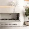 WEST TV-Lowboard 160 cm, wandhängend, mit Stauraum, Produktbild-Vorschau 8