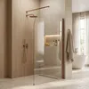 Ścianka Prysznicowa Rea Heaven 120 Walk-In Brush Copper Podgląd zdjęcia produktu 4