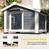 Abris pour chien SUGIFT en bois de pin, avec sol amovible, Voir les images du produit 8