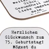 Mr. & Mrs. Panda weinglasuntersetzer Spruch 75. Geburtstag Produktbild-Vorschau 5