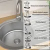 QUADRON Spülbecken 1-Becken Spüle | Größe: 77 x 50 x 16 cm Produktbild-Vorschau 3