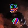 NEU Halloween Maske LED Maske Leuchtende Handschuhe-Set, Produktbild-Vorschau 6