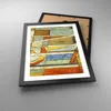 Gerahmtes Poster - Schwarzer Rahmen - Abstraktion modern - Produktbild-Vorschau 3
