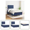 The Living Store Boxspringbett mit Matratze Blau 120x200 cm Produktbild-Vorschau 6