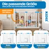 KIDIZ® Absperrgitter zum Klemmen mit Katzenklappe, Produktbild-Vorschau 8