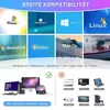 Externes CD DVD Laufwerk,USB 3.0 Ultra Slim tragbarer Produktbild-Vorschau 2