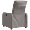 Massagesessel Elektrisch Taupe Stoff Produktbild-Vorschau 4
