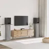 vidaXL Pied de haut-parleur 2 pcs. Gris Sonoma 30x30x95cm Voir les images du produit 2