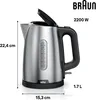 Braun WK 1500 BK silber Wasserkocher Produktbild-Vorschau 12