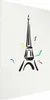 Posterpapier Poster - Black Illustration of the Eiffel Produktbild-Vorschau 1