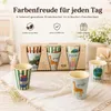 RICE Kids Kinderbecher ABC Print Jungs 6er Set 160 ml Produktbild-Vorschau 2