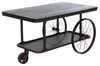 Couchtisch HWC-Q69, Beistelltisch Sofatisch, Reifen Produktbild-Vorschau 3