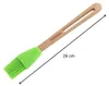 Pinceau de cuisine et de pâtisserie 26 cm en poils silicone Voir les images du produit 3