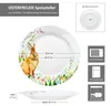 6x Osterfreude Speiseteller Ø27cm Porzellan 6 Pers Platte Produktbild-Vorschau 6
