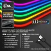 CSL Gaming Mousepad RGB, Tapis de souris 800 x 300 x 3 mm, Voir les images du produit 6