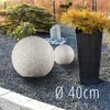 SSC-LUXon Gartenkugel – Natürliche Granit Stein Optik – Produktbild-Vorschau 2