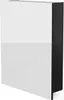 Spiegelschrank Schwarz Matt - 50x60x14 cm - Produktbild-Vorschau 5