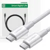 Ugreen US300 kbel, USB-C na USB-C, PD, 100W, 5A, 2m, biely Náhľad obrázku produktu 18