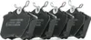 RIDEX 402B1584 Bremsbeläge Satz Hinten für VW Golf IV Produktbild-Vorschau 1