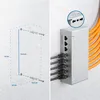deleyCON CAT 6 Patchpanel Verteilerfeld 8 Port - Desktop & Produktbild-Vorschau 3