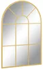HOMCOM Wandspiegel Fensterspiegel 91 x 60 cm Dekorativ Produktbild-Vorschau 1