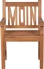 Gartensessel Moin Teak Produktbild-Vorschau 4