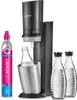SodaStream Crystal 2.0 Aktionspack Wassersprudler, Titan, Produktbild-Vorschau 16