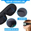 Strex Luxus Schlafmaske - 3D Ergonomisch - 100% Produktbild-Vorschau 4