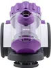 Front view of a purple and white bagless vacuum cleaner. Anteprima dell’immagine prodotto