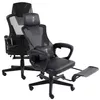Gaming Stuhl im modernen Racing-Design mit einklappbarer Produktbild-Vorschau 4
