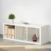 IKEA Kallax Regal, Weiß, 112 cm breit, 42 cm hoch, Produktbild-Vorschau 5