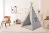 Best For Kids Spielzelt Tipi Sterne Grau Zelt Indianer Produktbild-Vorschau 3
